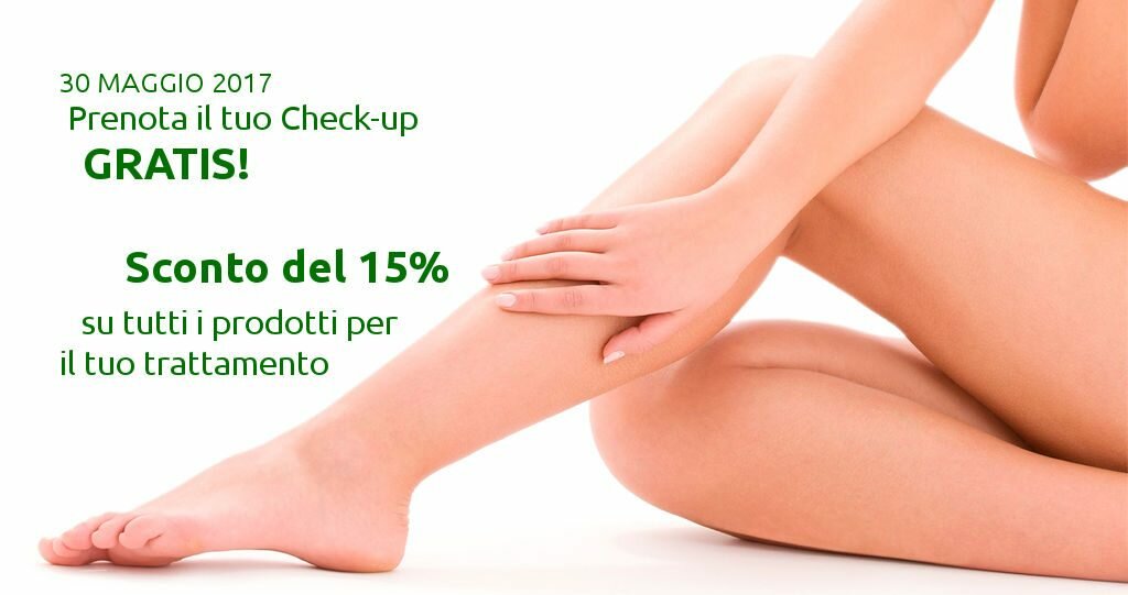 Gambe gonfie? Check-up Gratuito